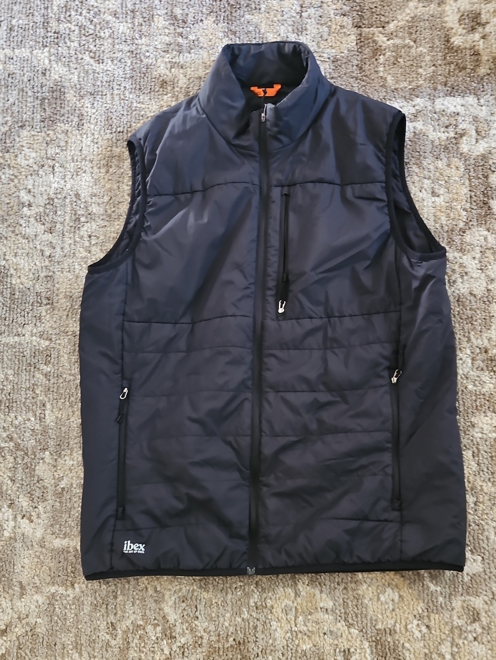 Ibex Ibex Wool Aire Lightweight Black Vest